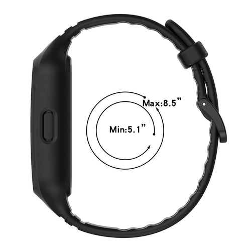 Huawei Band 10 TPU bandje met frame (zwart)