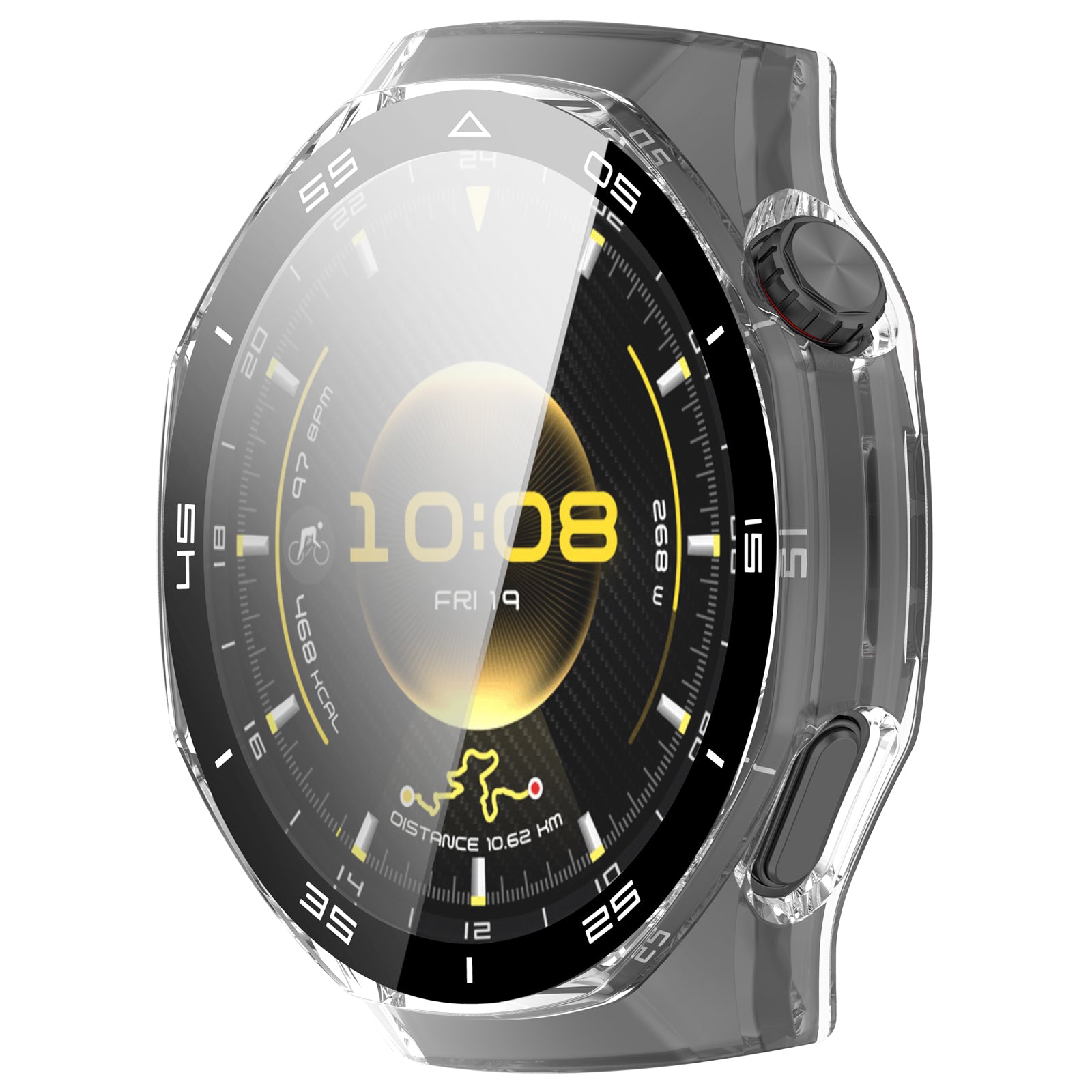 Huawei Watch GT 6 Pro hard case met glas (transparant)