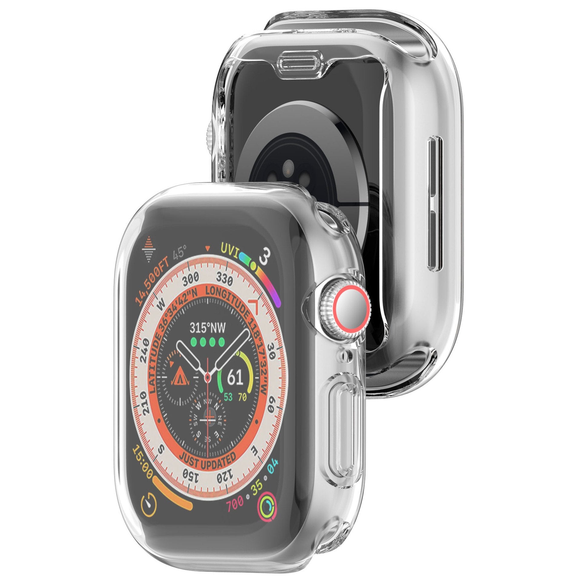 Apple Watch 11 TPU case (transparant)