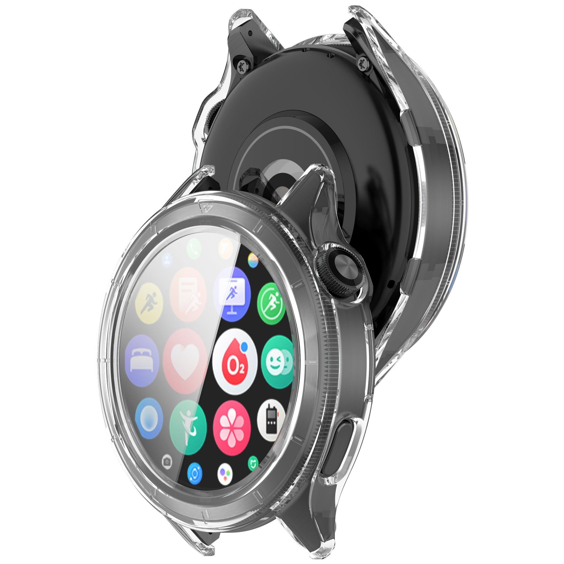 Xiaomi Watch S4 hard case met glas (transparant)