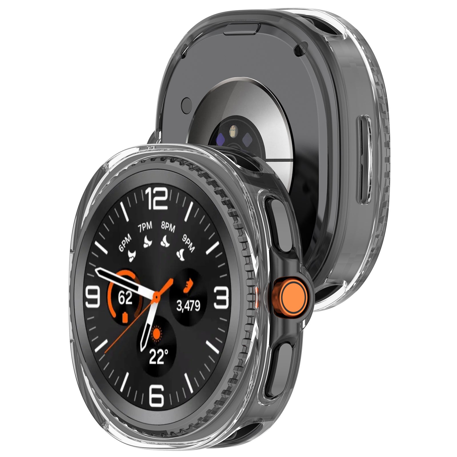 Samsung Galaxy Watch 8 Classic TPU case (transparant)