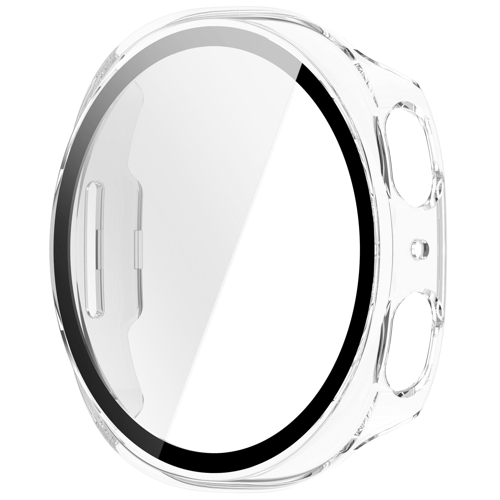 Samsung Galaxy Watch 8 - 44mm hard case met glas (transparant)