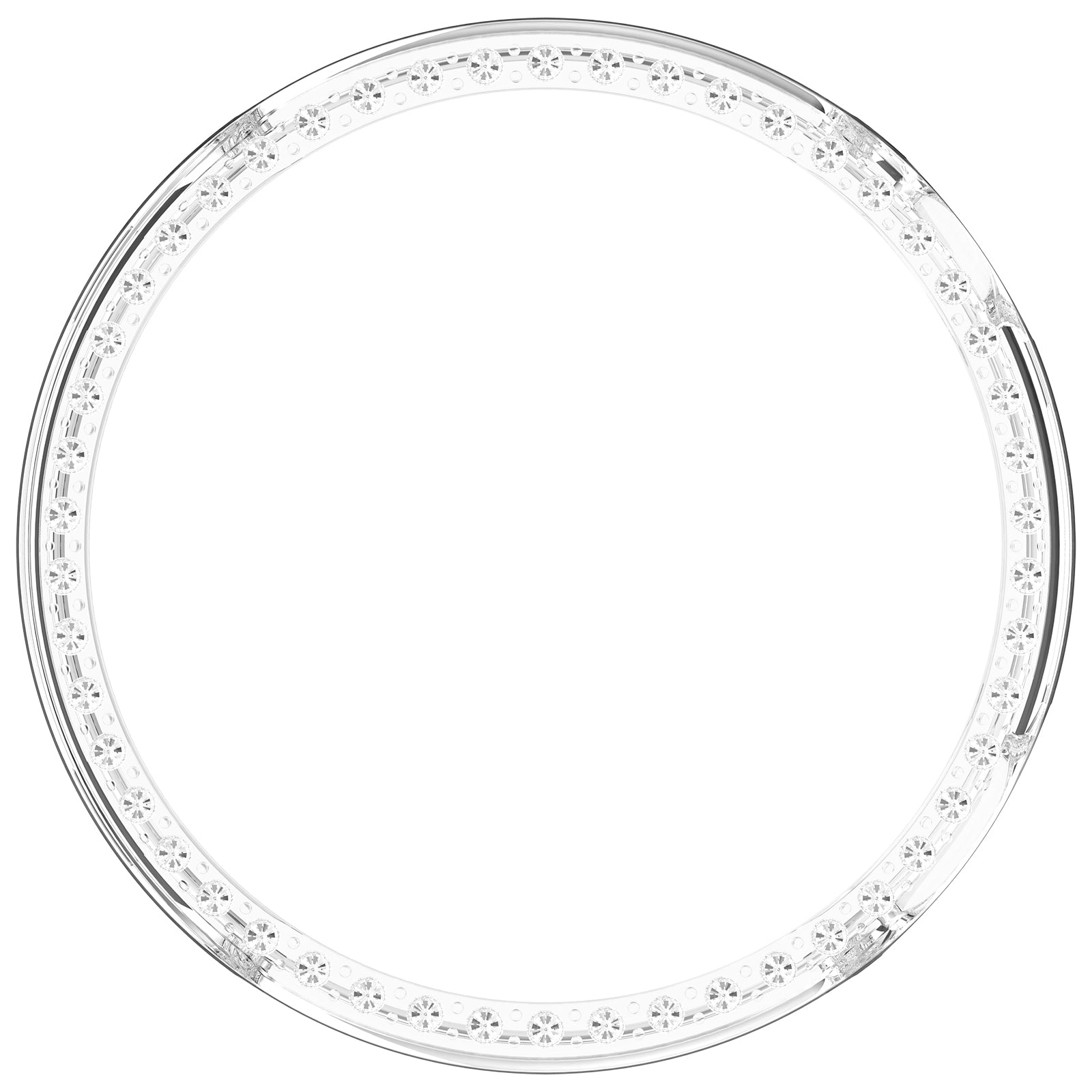 Xiaomi Watch S4 - 41mm diamond hard case (transparant)