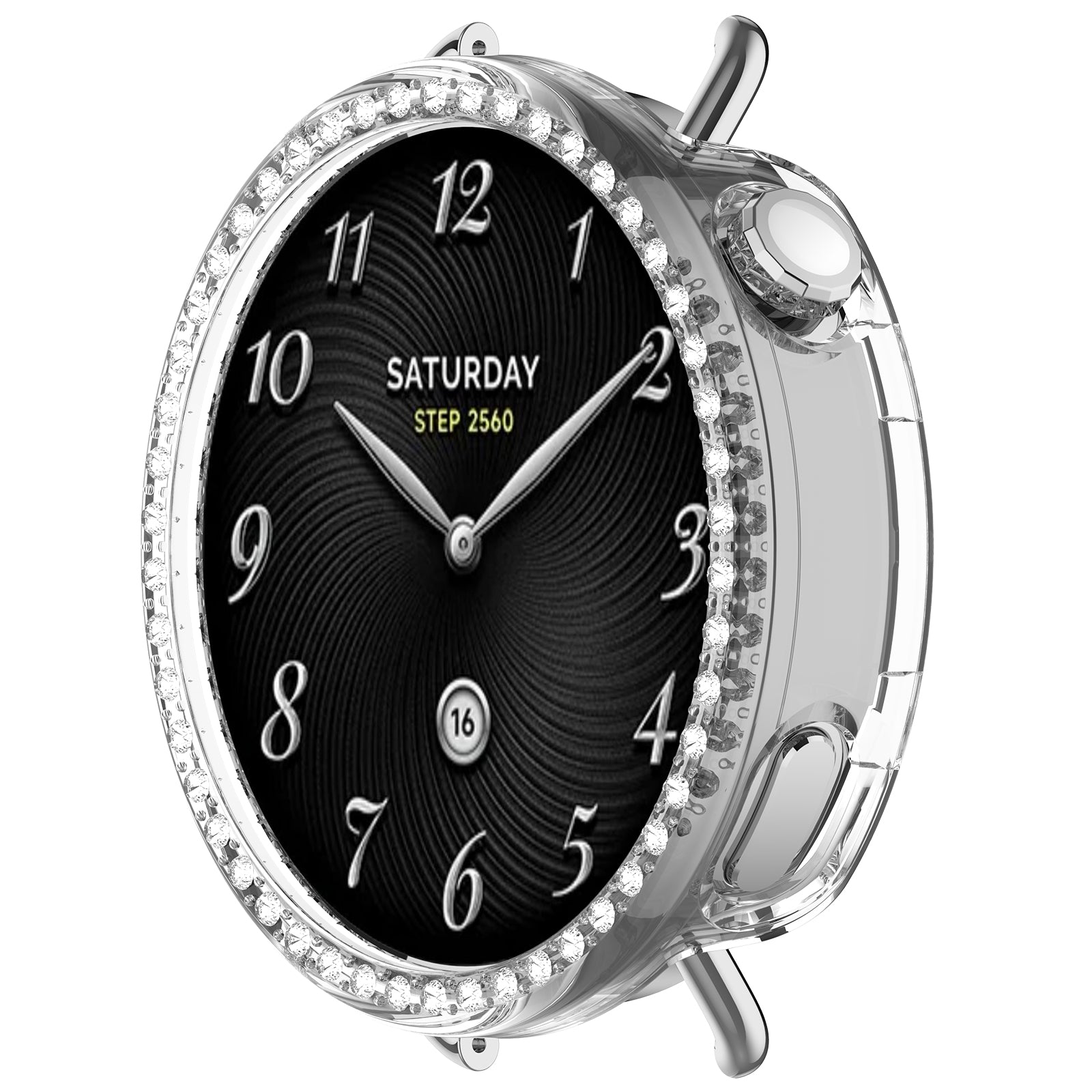 Xiaomi Watch S4 - 41mm diamond hard case (transparant)