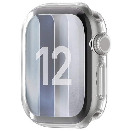 Apple Watch 12 - 46mm TPU case full cover (transparant)