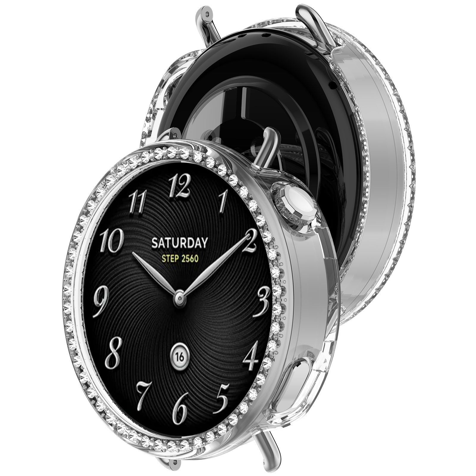 Xiaomi Watch S4 - 41mm diamond hard case (transparant)