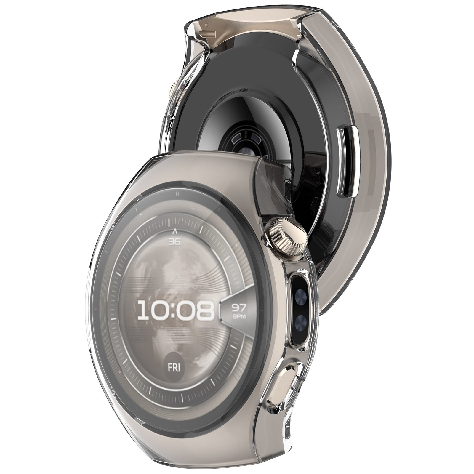 Huawei Watch 5 - 46mm TPU case (transparant)