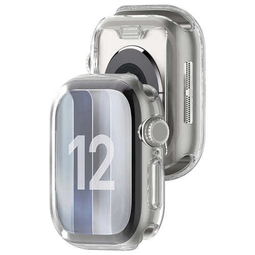 Apple Watch 12 - 46mm TPU case full cover (transparant)