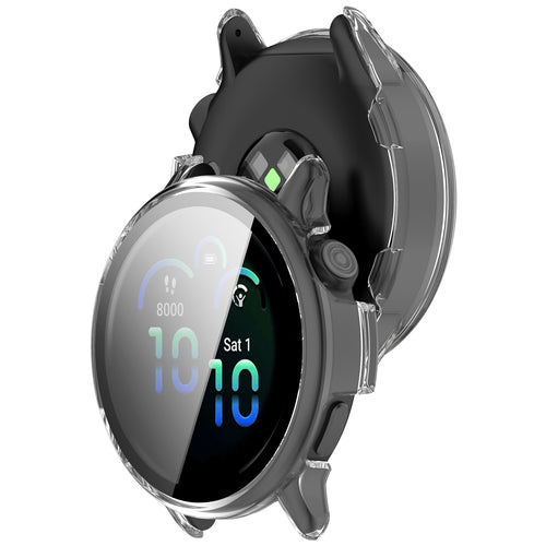Garmin Vivoactive 6 hard case met glas (transparant)