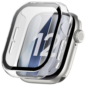 Apple Watch 12 - 42mm hard case met glas (transparant)