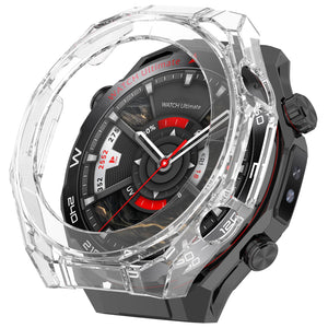 Huawei Watch Ultimate PC case met glas (transparant)