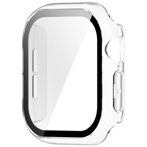 Apple Watch 12 - 42mm hard case met glas (transparant)