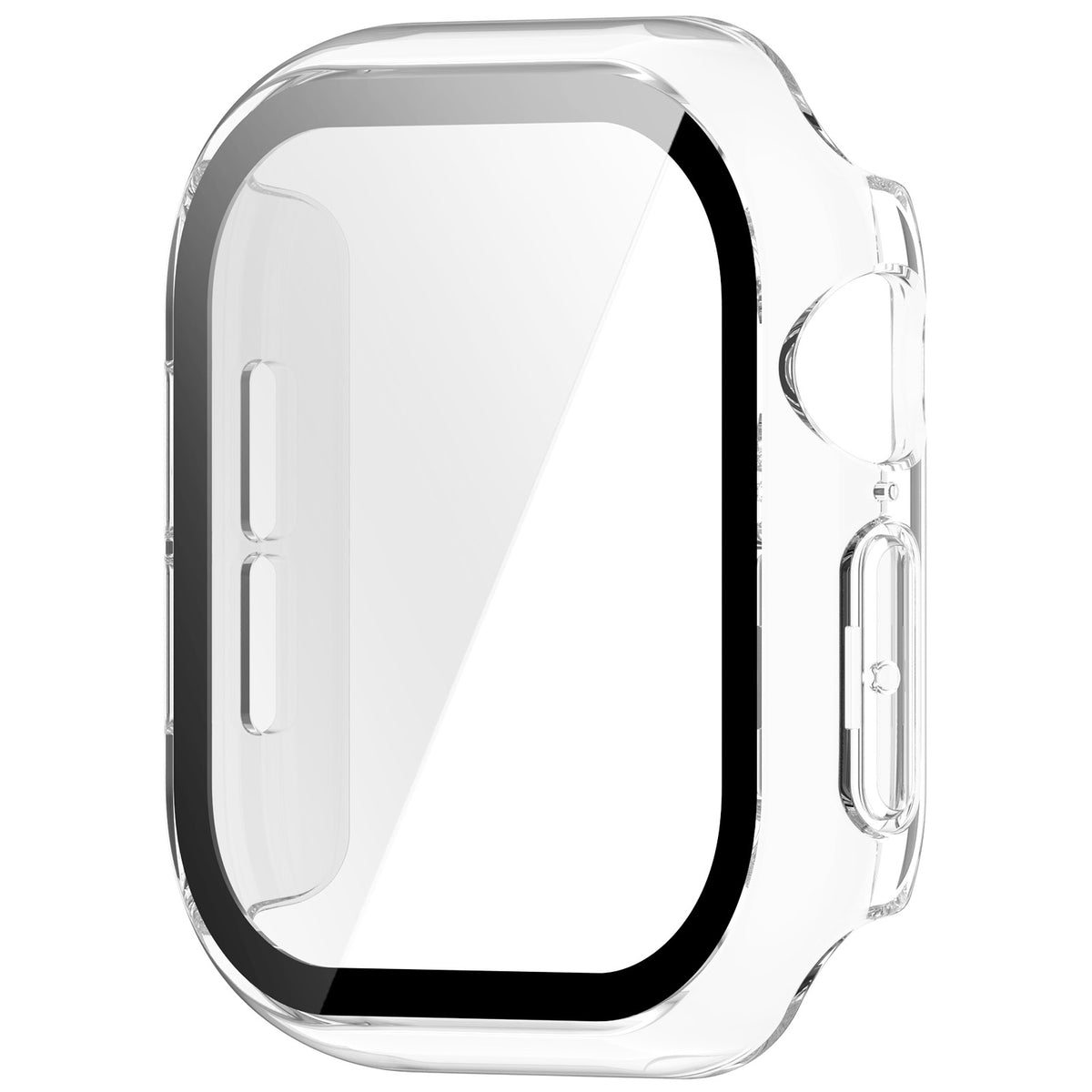 Apple Watch 12 - 46mm hard case met glas (transparant)