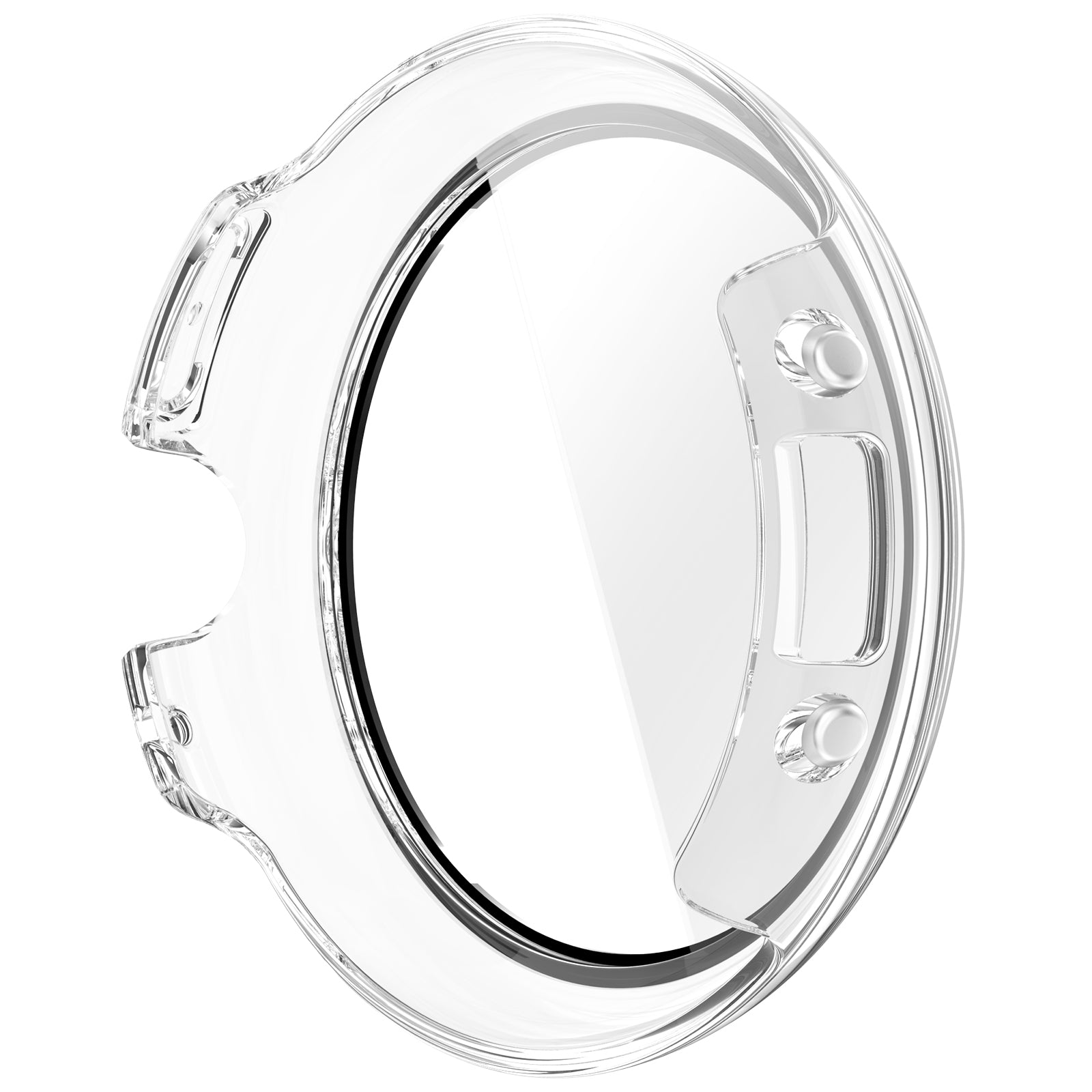 Google Pixel Watch 4 - 45mm Hard Case with Glass (Transparent)