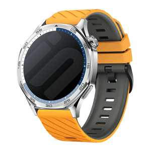 Suunto Vertical 2 twill sport band (donkergeel/grijs)