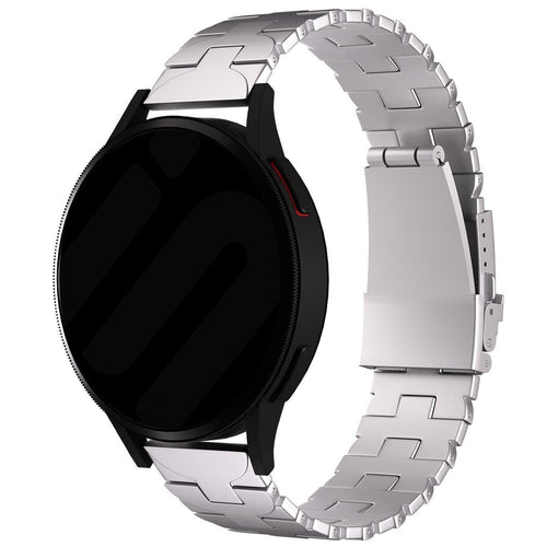 Huawei Watch 5 - 46mm Butterfly titanium band (zilver)