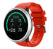 Polar Unite twill siliconen band (rood)