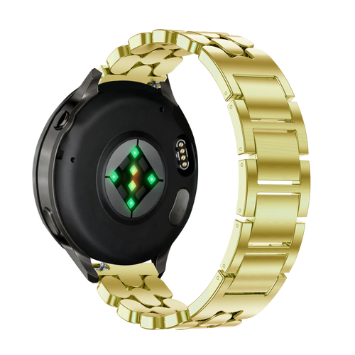 Bandz Fossil Gen 5e - 42mm stalen band 'Oval' (goud)