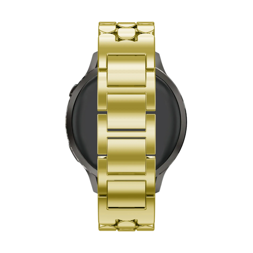 Bandz Fossil Gen 5e - 42mm stalen band 'Oval' (goud)