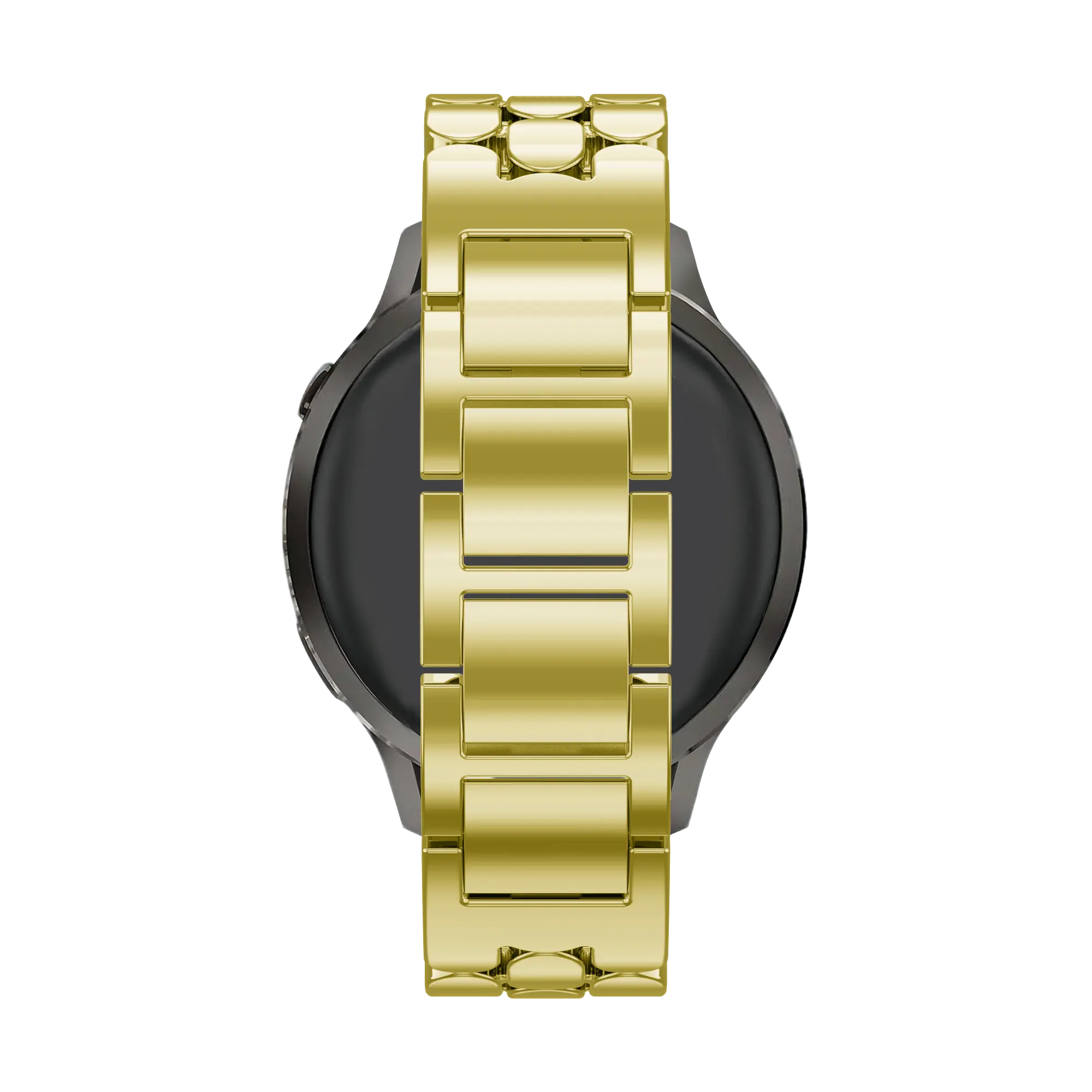 Bandz Fossil Gen 5e - 42mm stalen band 'Oval' (goud)