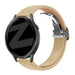 Bandz Amazfit Bip U Lederen band 