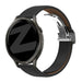 Bandz Amazfit Bip U Lederen band 