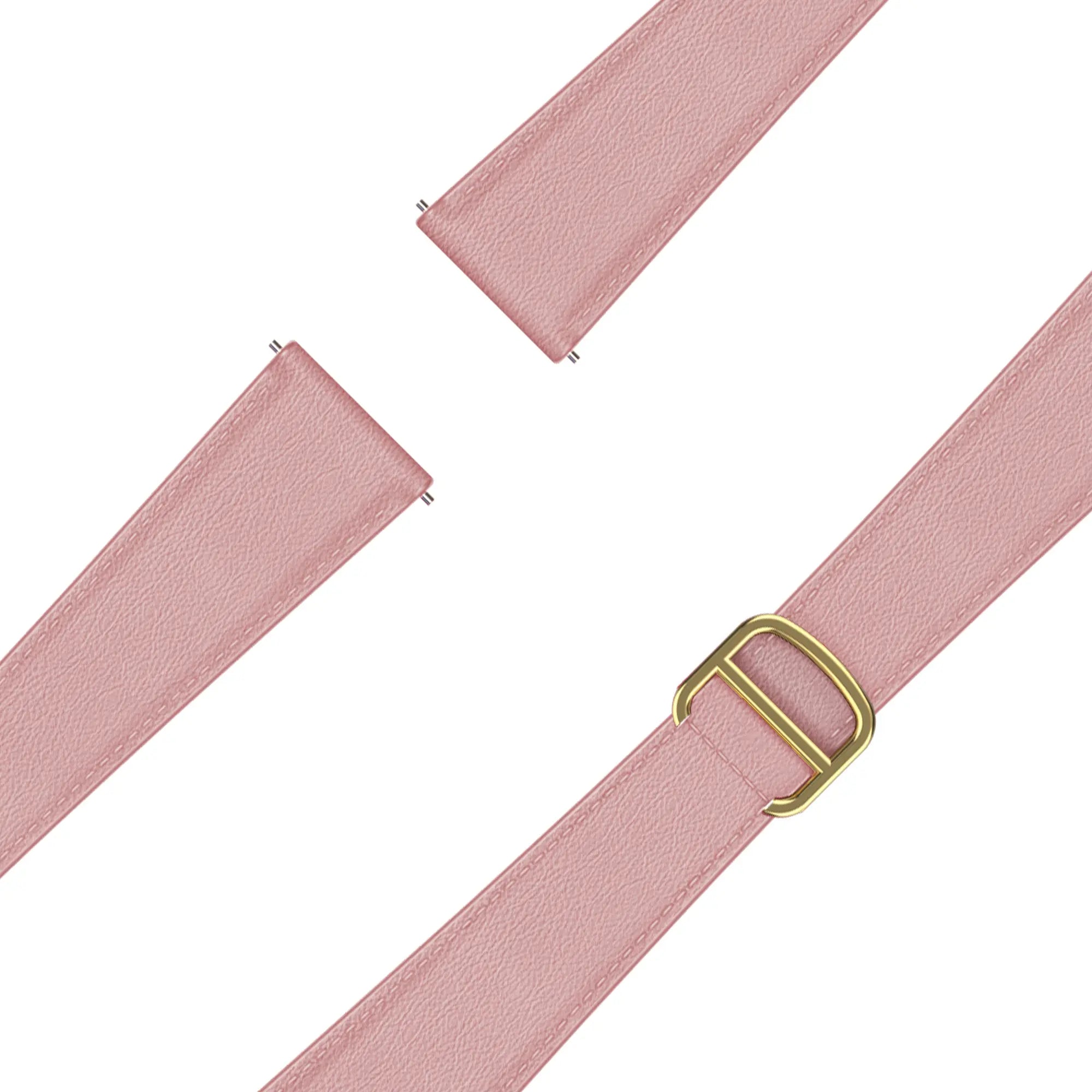 Bandz Polar Ignite 2 Lederen band 'D-Type' (roze)