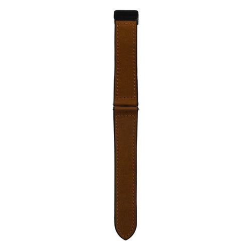 OnePlus Watch 3 leren bandje met D-buckle (donkerbruin)