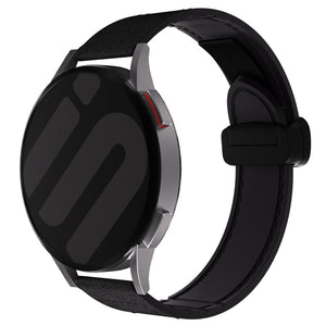 Amazfit Balance 2 Leather Strap with D-Buckle (Black)