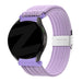 Bandz Garmin Approach S40 gevlochten nylon band (lichtpaars)