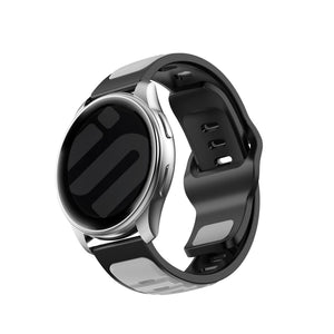 Withings Steel HR Sport outdoor duo siliconen bandje (grijs/zwart)