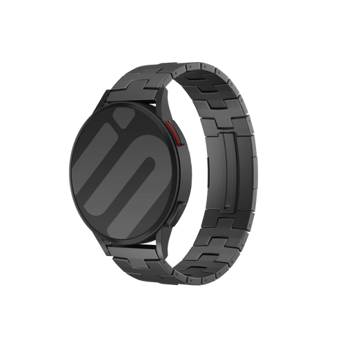 Huawei Watch GT 5 - 46mm Titanium Grain Strap (Flat Closure) (Graphite)