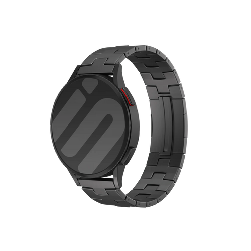 Huawei Watch GT 5 - 46mm titanium grain band (platte sluiting) (grafiet)