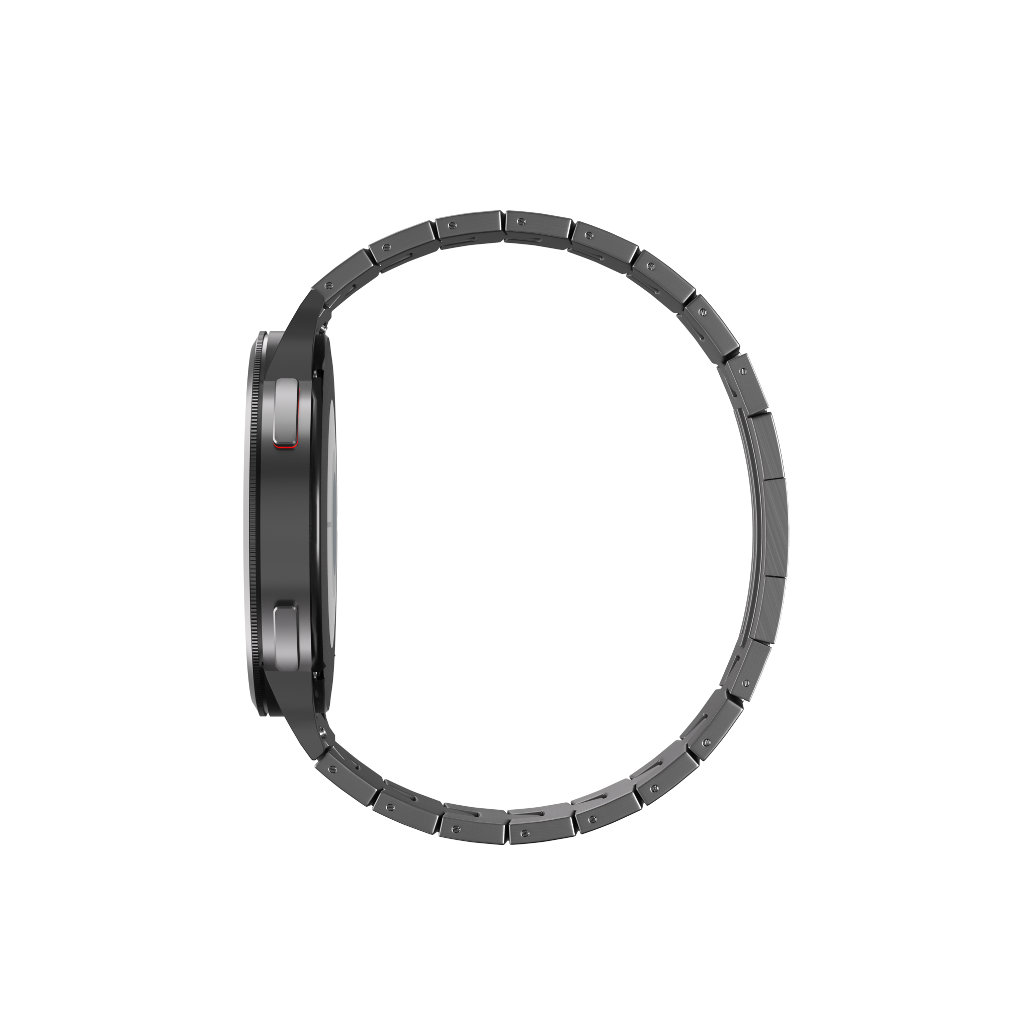 Amazfit Bip 5 titanium grain band (platte sluiting) (grafiet)