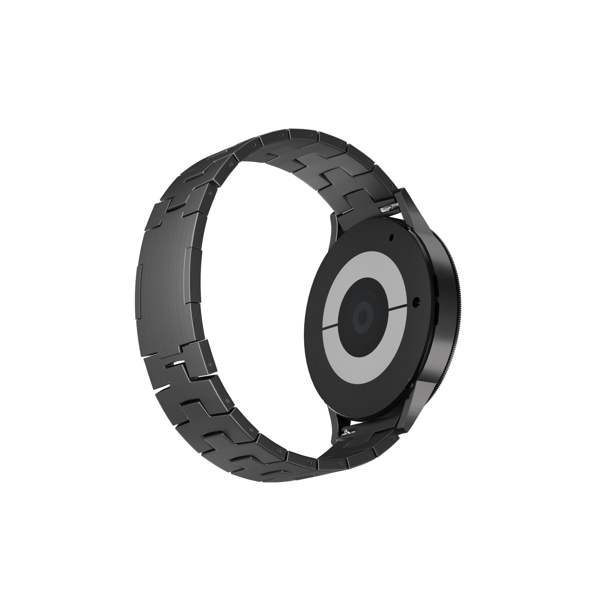 Amazfit Bip 5 titanium grain band (platte sluiting) (grafiet)
