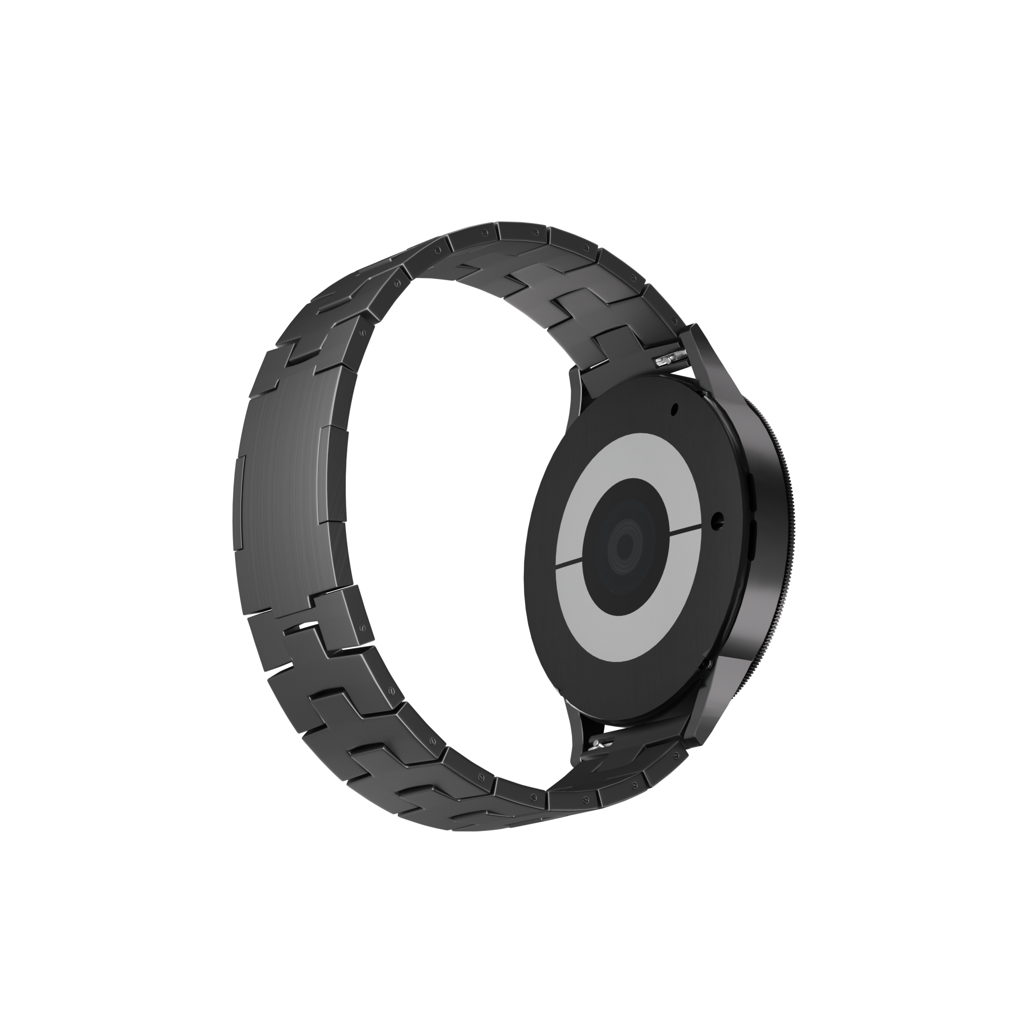 CMF Watch Pro 2 Titanium Grain Strap (Flat Buckle) (Black)