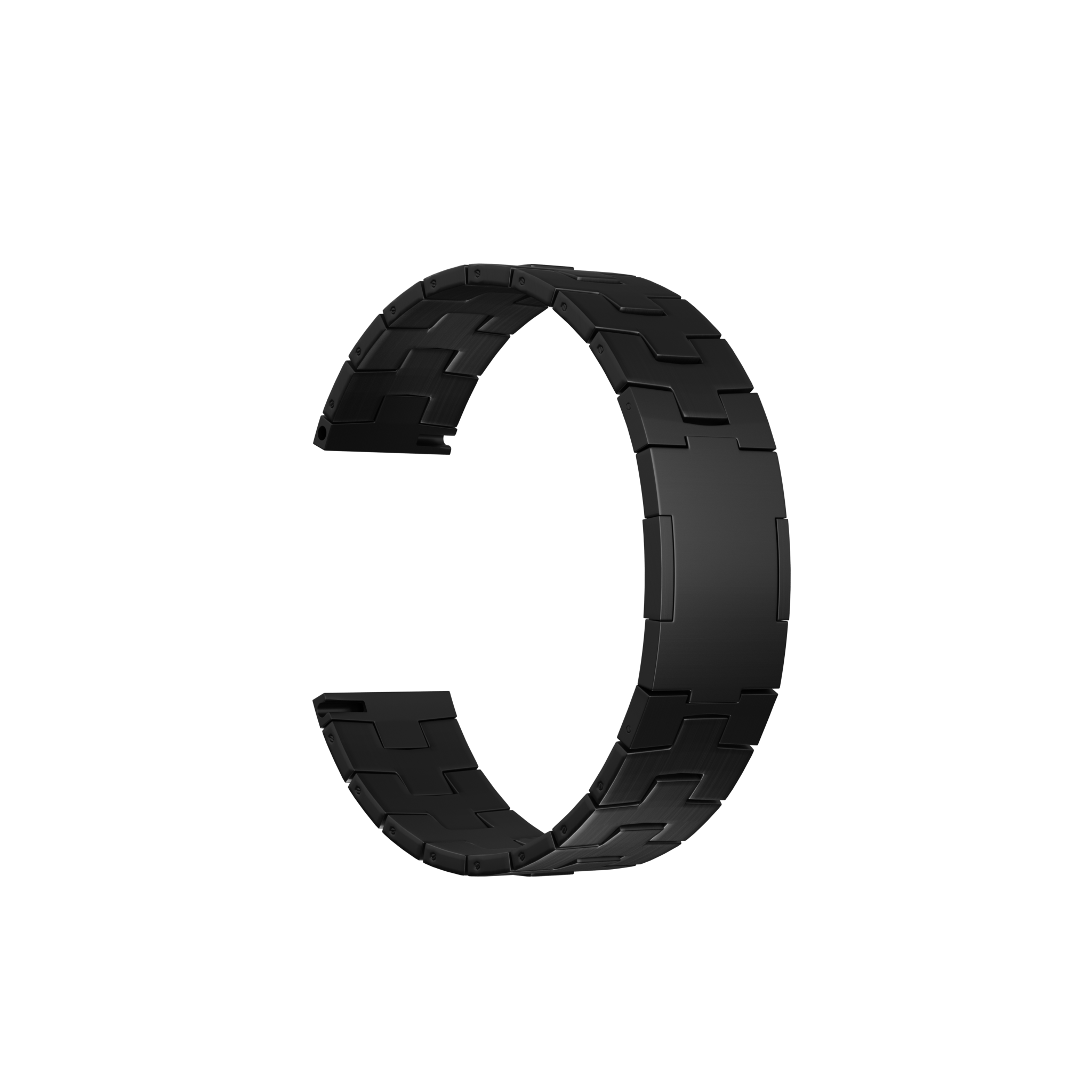 Amazfit Bip 6 titanium grain band (platte sluiting) (grafiet)