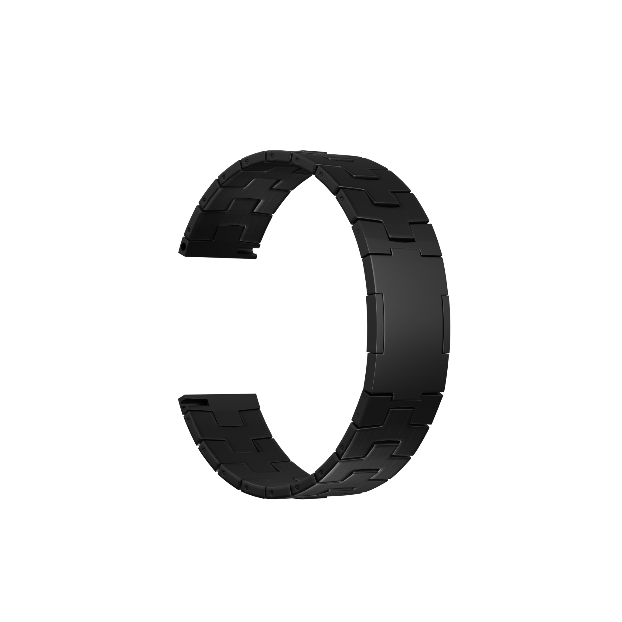 Amazfit Bip 6 titanium grain band (platte sluiting) (grafiet)