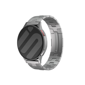OnePlus Watch 4 - 47mm titanium grain band (platte sluiting) (zilver)