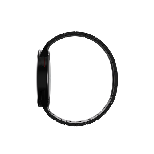 Huawei Watch GT 5 - 46mm titanium grain band (platte sluiting) (zwart)