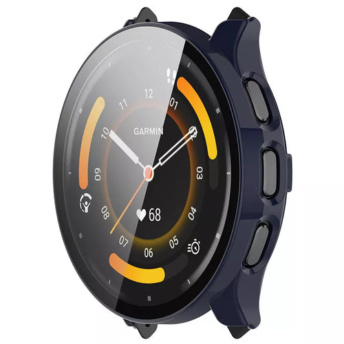 Garmin Venu 3 hard case met glas (donkerblauw)