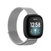 Fitbit Versa 3 Milanese band (zilver)