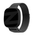 Bandz Fitbit Sense Milanese loop band (zwart)