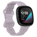 Fitbit Sense Silicone Strap with Pattern (Lila)