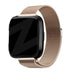 Bandz Fitbit Versa (2) Milanese loop band (rosé goud)