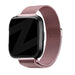 Bandz Fitbit Versa (2) Milanese loop band (roze)