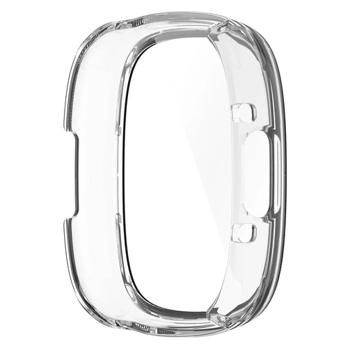 Fitbit Versa 4 / Sense 2 Hard Case with Glass (Transparent)
