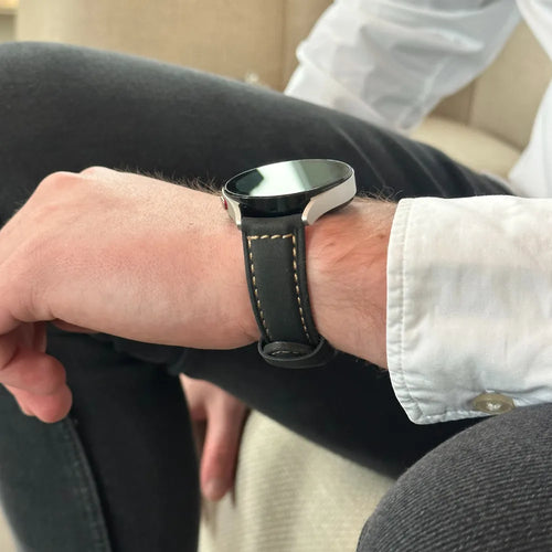 Withings ScanWatch 2 - 42mm Leather Strap (Black)