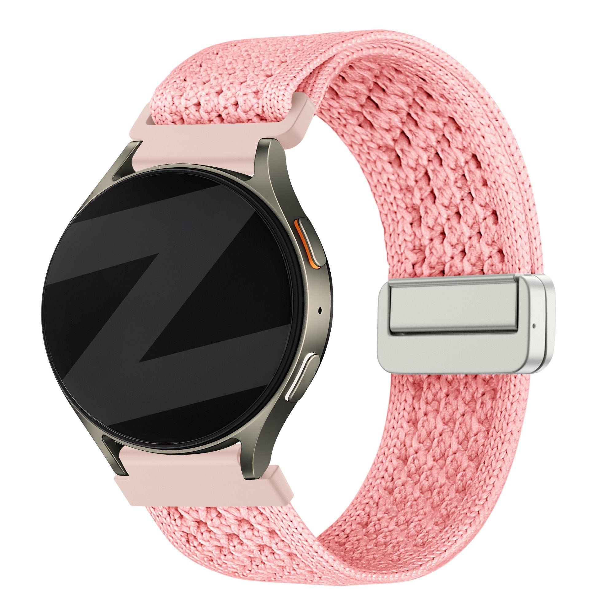 Bandz Amazfit Bip U (Pro) vintage nylon band (roze)
