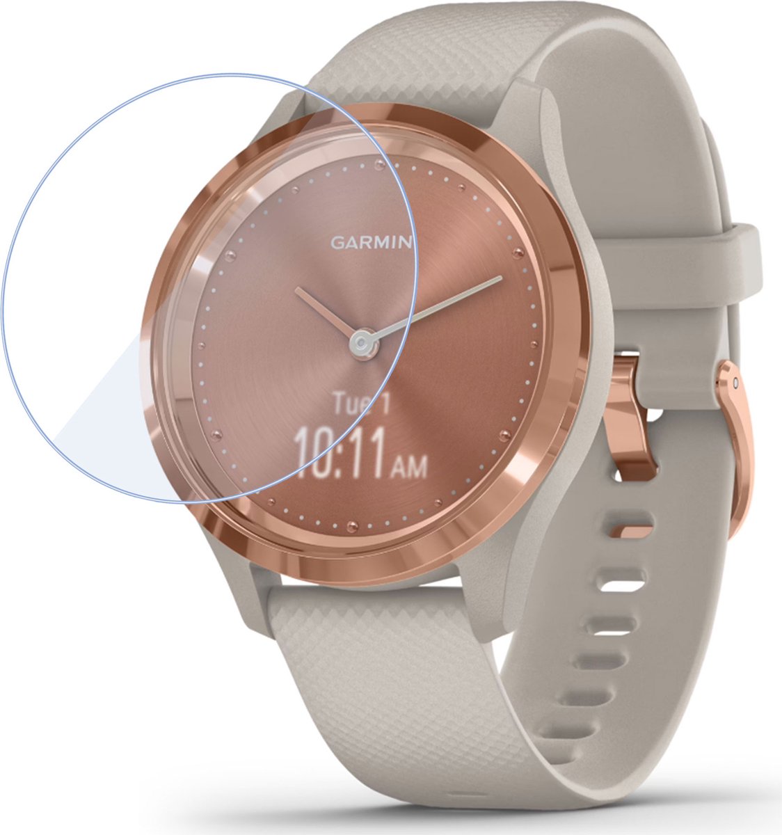 Garmin Vivomove 3 screen protector (glas)